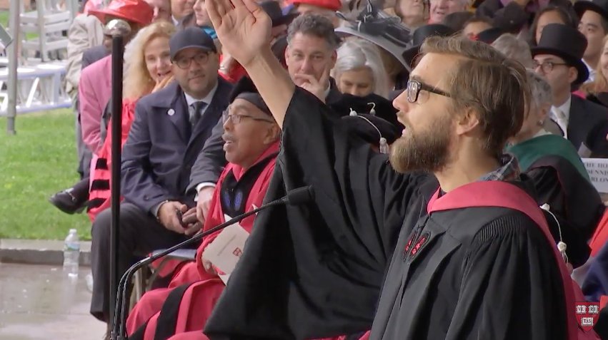 Be proud of what you've accomplished here, but know that it is only the beginning. Walter Smelt III #Harvard17 https://t.co/NyrYSg9WB2 https://t.co/lIK78gQc5m