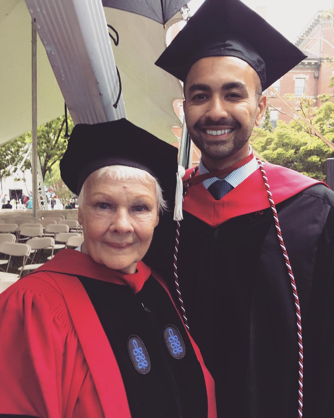 Newly minted HDS grad @Abhishek_Raman and some Dame. #Harvard17 #HDS17 https://t.co/WgpF7gcopc