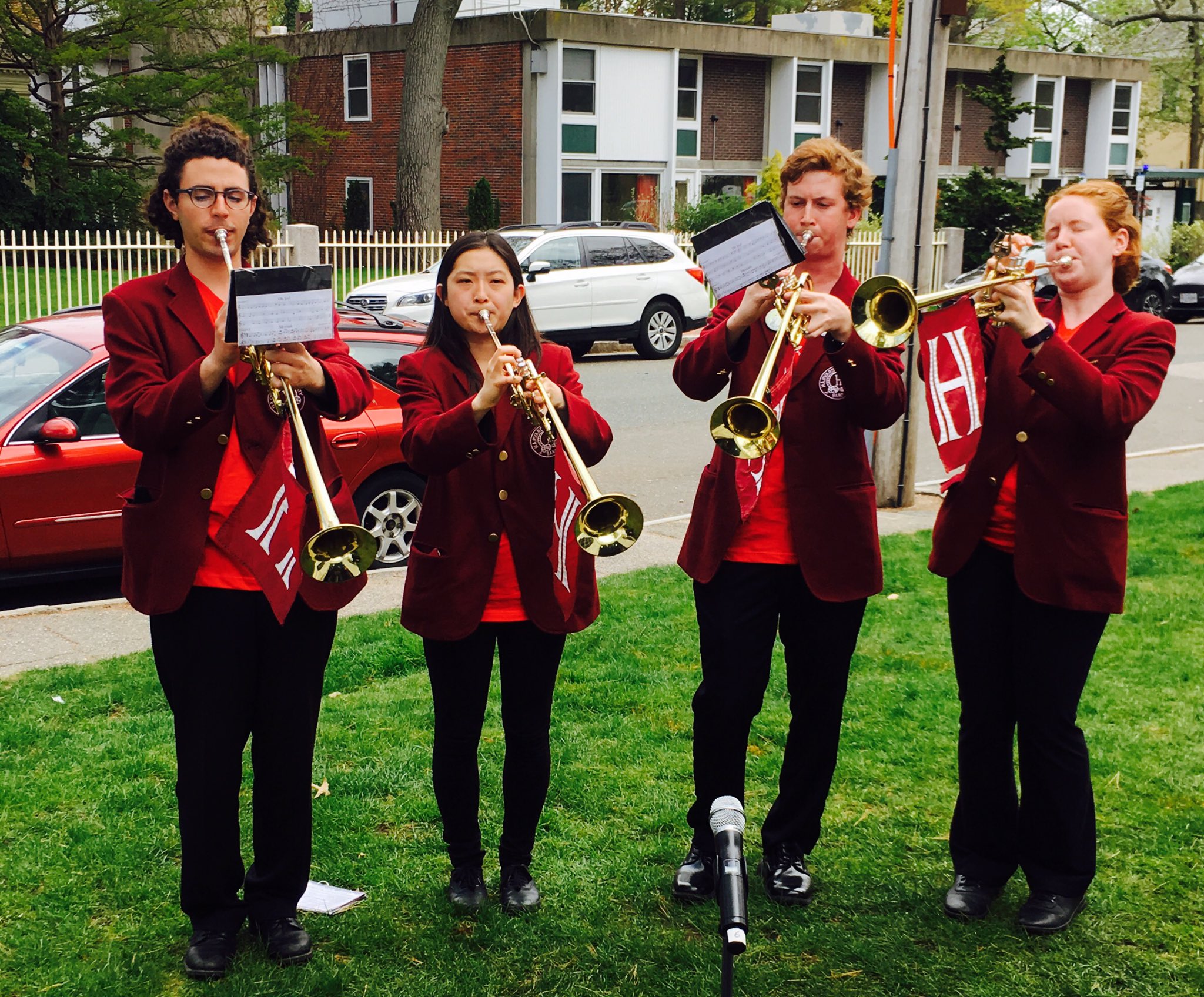 Harvard Herald Trumpeters at the Gomes Honors Ceremony #HDS200 https://t.co/LgTjcD8d14