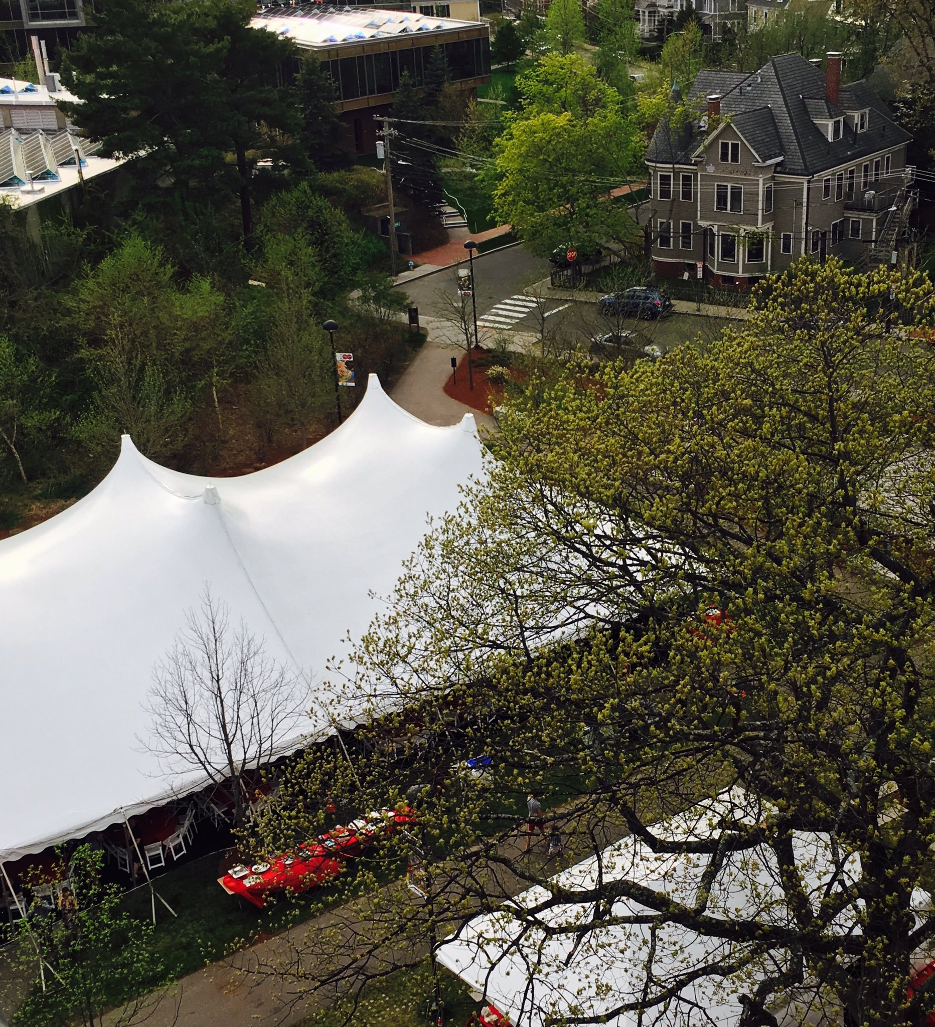 Big tent for a big bicentennial party!! 🎉 #HDS200 https://t.co/mbRGzQp3eV